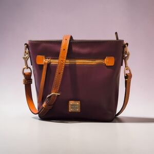 Dooney & Bourke Plum Wexford Leather Crossbody Bag